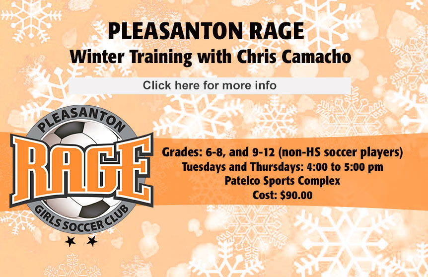 Winter Training Pleasanton Rage