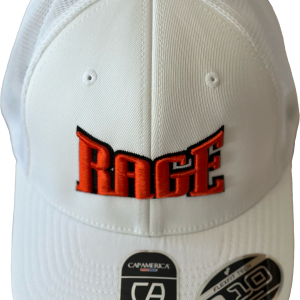 RAGE White Trucker Hat